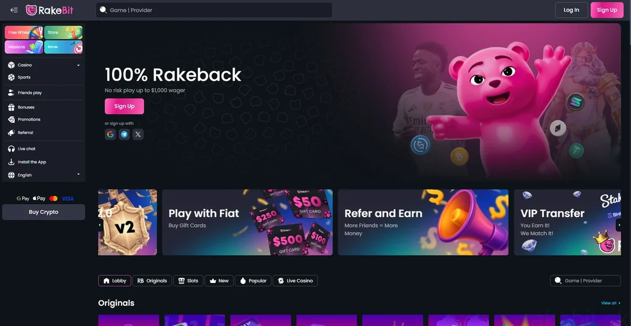 Rakebit Casino Casino